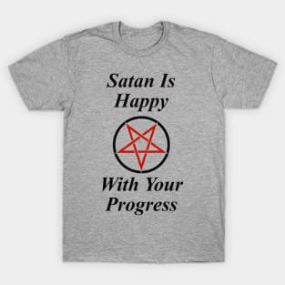 Funny Satanic Design T-Shirt